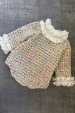 Naxos multi colour tweed romper 