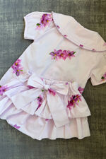 Phi lilac floral skort set