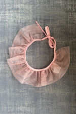 Calamaro pink tulle collar