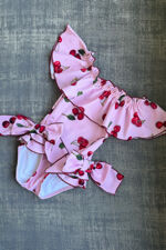 Phi cherry print swimsuit 
