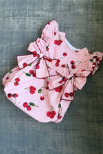 Phi cherry print romper 