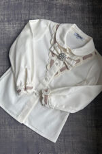 Naxos beige tweed blazer set