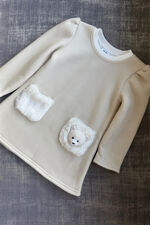 Jamiks cream bear dress