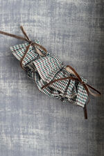 Phi brown and green check jam pant
