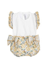 Calamaro lemon print jam pants set