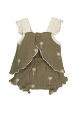 Calamaro palm tree print jam pant set