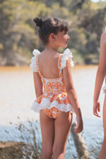 PRE ORDER Rochy orange print swimsuit