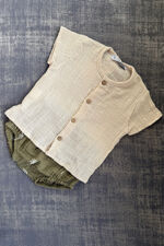 Calamaro boys palm tree jam pant set