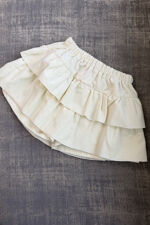 Phi cream velvet skort FINAL SALE