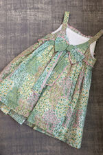 Yoedu green floral dress FINAL SALE