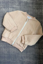 Jamiks peach bunny jacket