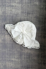 Phi ivory lace sun hat 