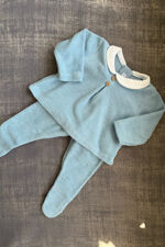 Calamaro blue towelling set