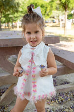 Naxos confetti dress and knickers set