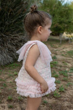 Naxos pink tulle dress and knickers set