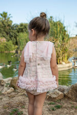 Naxos pink tulle dress and knickers set