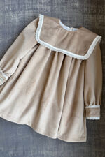 Be Chic beige velvet dress 