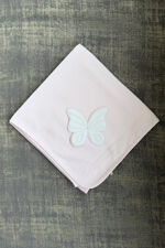 Baby Gi pink butterfly muslin