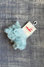 Condor green tulle ankle sock