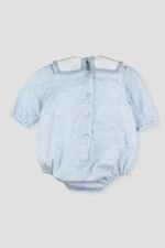 Foque blue sheep print romper 