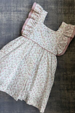 Foque pink floral dress 