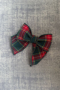 Calamaro tartan hair bow
