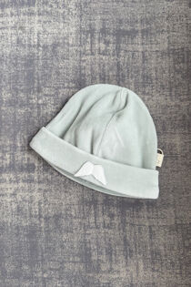Baby Gi mint velour angel wing hat