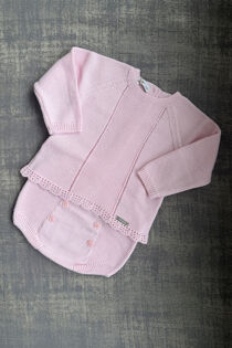 Condor pink knitted set
