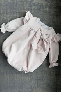 Puro Mimo Penelope pink romper 