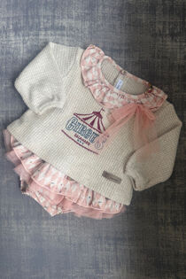 Calamaro pink circus jam pants set
