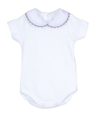 Calamaro grey trim vest