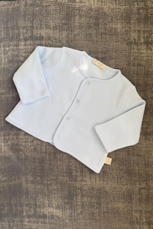 Baby Gi blue cotton cardigan