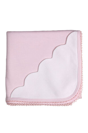 Baby Gi pink pique muslin