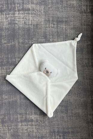 Baby Gi ivory teddy comforter