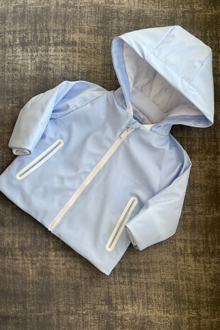Mintini boys blue coat