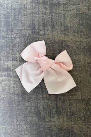 Condor baby pink large grossgrain hair bow