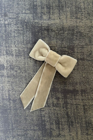 Condor lino coquette velvet hair bow