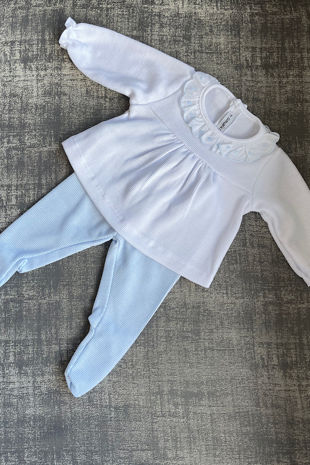 Calamaro Milan blue two piece set