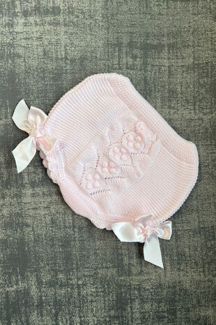 Juliana baby pink bow jam pants