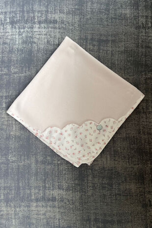 Baby Gi peach floral muslin