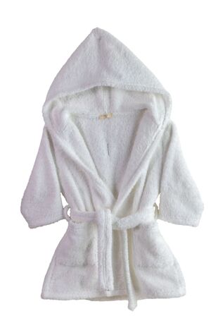 Baby Gi white angel wing bathrobe