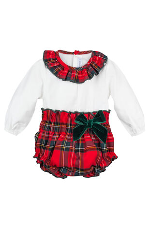 Calamaro tartan jam pants set
