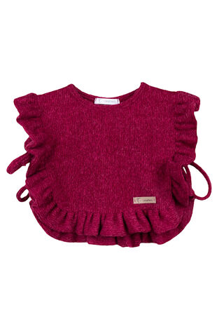 Calamaro dusky pink knitted vest-Copy