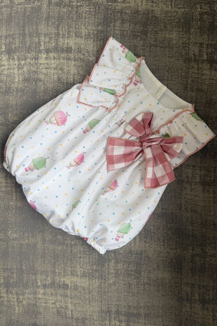 Valentina hot air balloon romper 