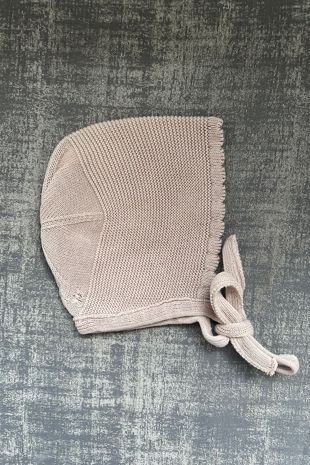 Condor stone knitted bonnet