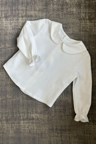 Lor Miral peter pan collar blouse