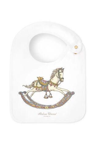 Atelier Choux Satin Bib – Rocking Horse