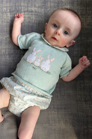 Foque bunny print set