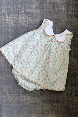 Foque carrot print dress 