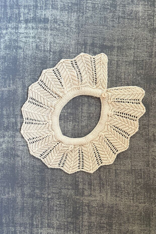 Condor lino knitted collar